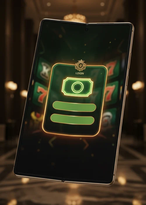 Schermafbeelding van de Vebet Casino inlogpagina op een mobiel apparaat, met velden voor e-mail en wachtwoord voor veilige toegang.